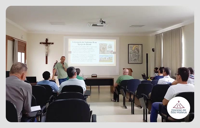 Diocese de São Mateus realiza Atualização do Clero e Assembleia da Pastoral Presbiteral.