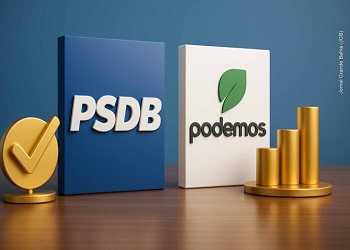 PSDB e Podemos devem anunciar fusão no início de maio.