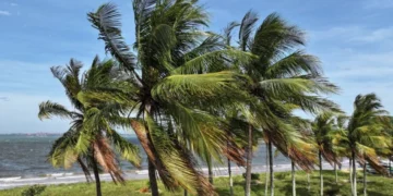 Marinha alerta para ventos de até 60 km/h no Norte do Espírito Santo